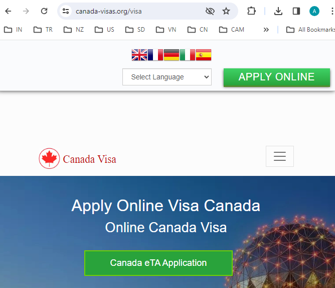 FOR NORWEGIAN CITIZENS – CANADA Tourist and Business Visa /